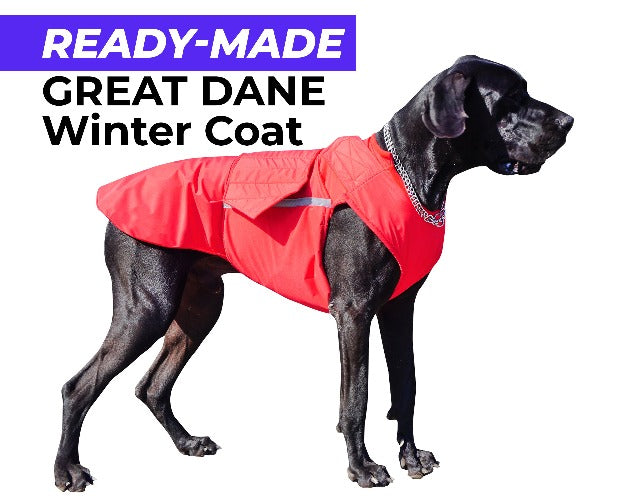 GREAT DANE WINTER COAT READY MADE Pepper Petwear