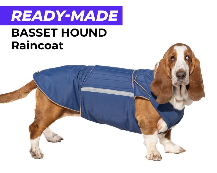 BASSET HOUND RAINCOAT - READY-MADE